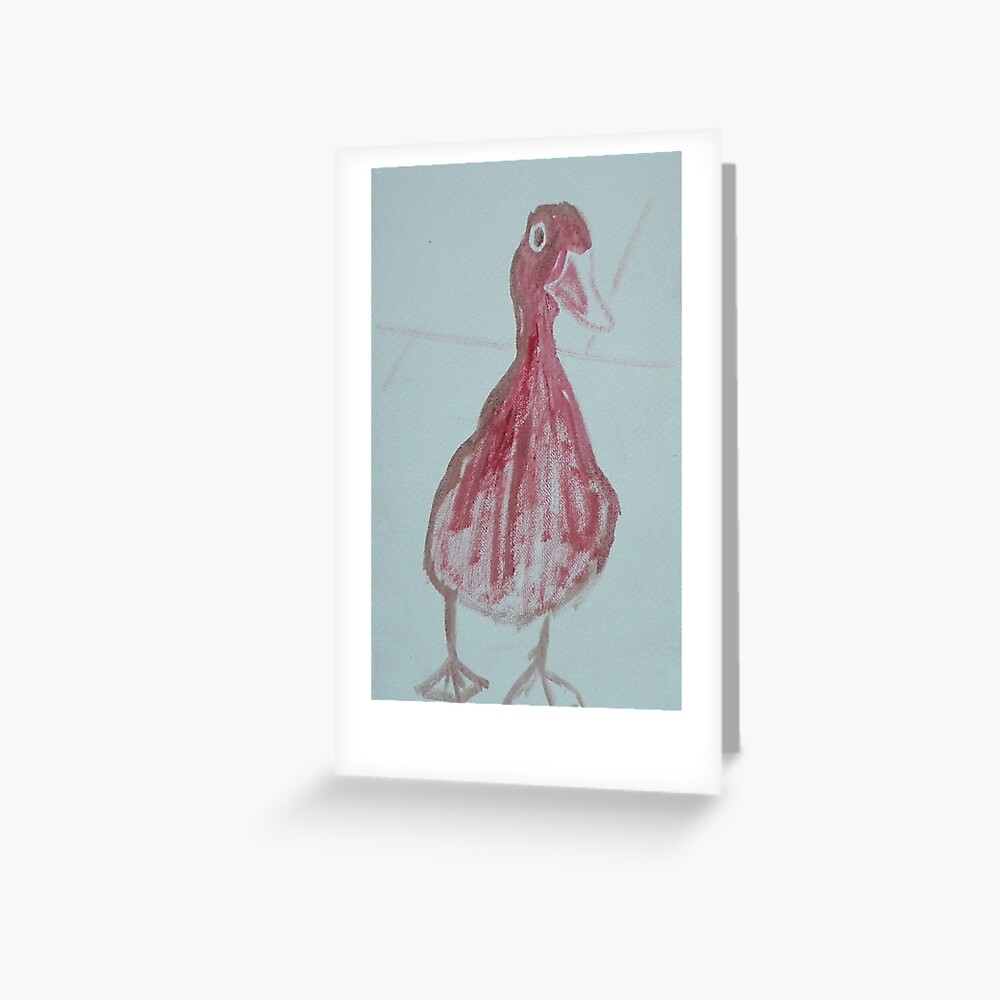 Happy Duck Greeting Card