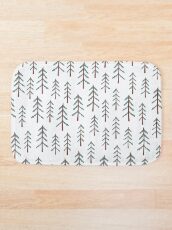 Sapin bois de griffonnage Tapis de bain