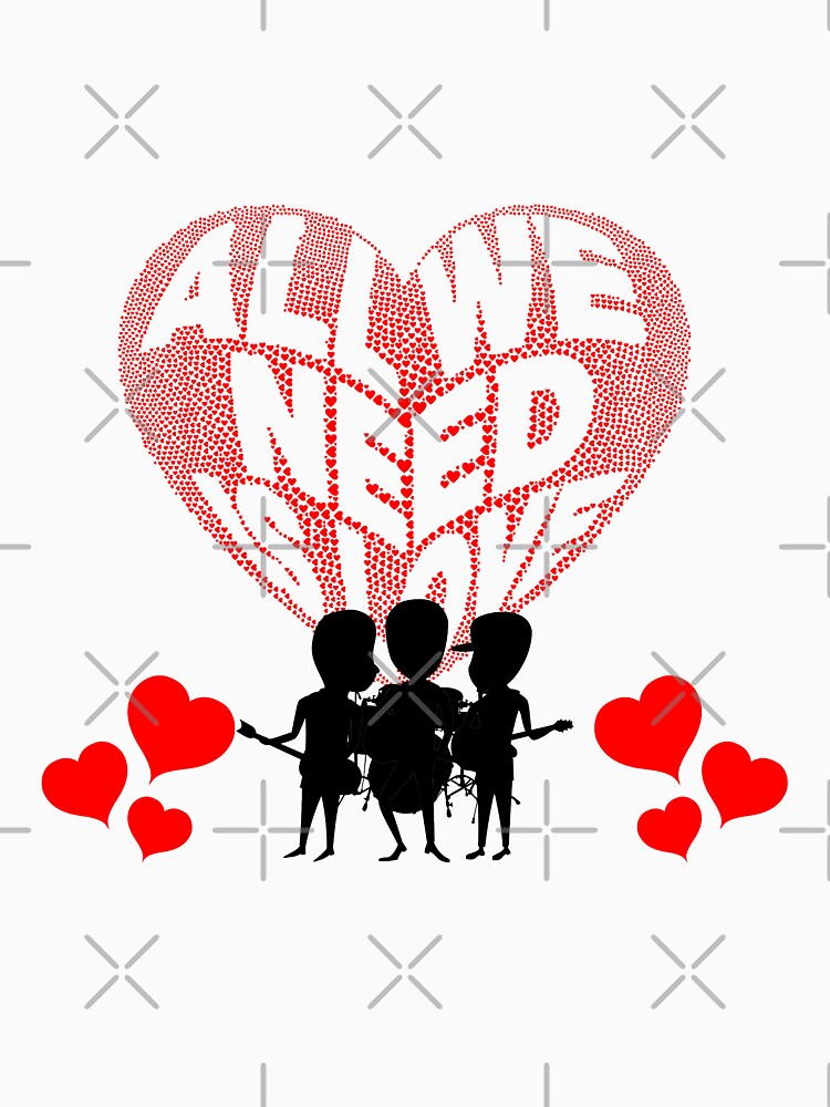 All We Need is Love Beat Band by tribbledesign