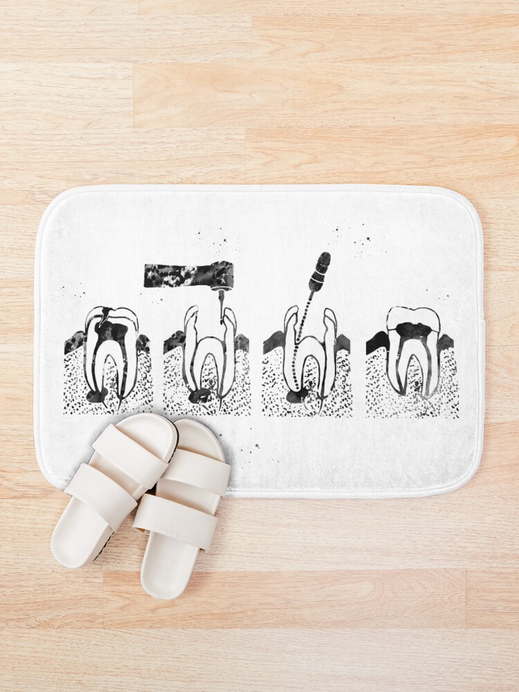 Alternate view of The root canal therapy Bath Mat