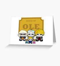 O'BABYBOT: House of Ole Family Greeting Card