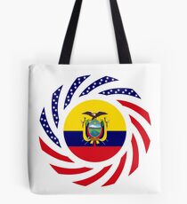 Ecuadorian American Multinational Patriot Flag Series (Asencio Edition) Tote Bag