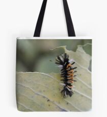 Fluffy Caterpiller Tote Bag