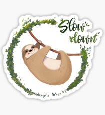 SLOTH - LANGSAM Sticker