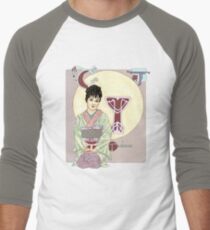 Tea house Men's Baseball ¾ T-Shirt