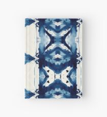 Cuaderno de tapa dura Indigo Acuarela Japonesa Shibori