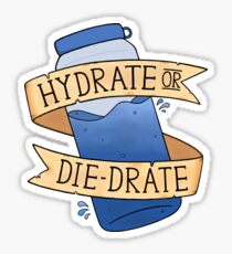 Hydrate or Diedrate Sticker