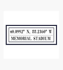 Memorial Stadium Photographic Print