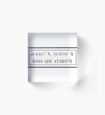 Ross-Ade Stadium Acrylic Block