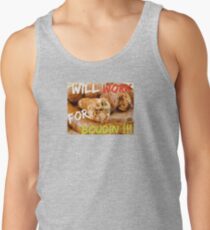 Will Work for Boudin Tank Top