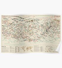Constellations from around the world Poster