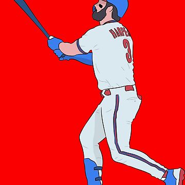 Bryce Harper Sticker - Sticker Graphic - Waterproof - Fade Resistant Die Cut