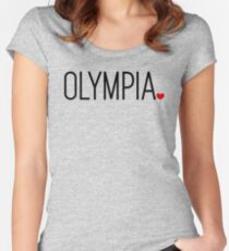 Olympia, WA | Washington Tailliertes Rundhals-Shirt