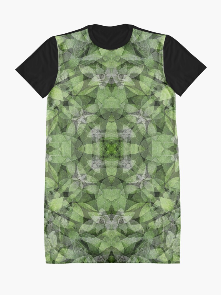 Alternate view of LAMB'S EARS MANDALA Graphic T-Shirt Dress
