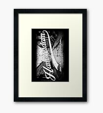 Hamsterdam - Cloud Nine Edition (White) Framed Print