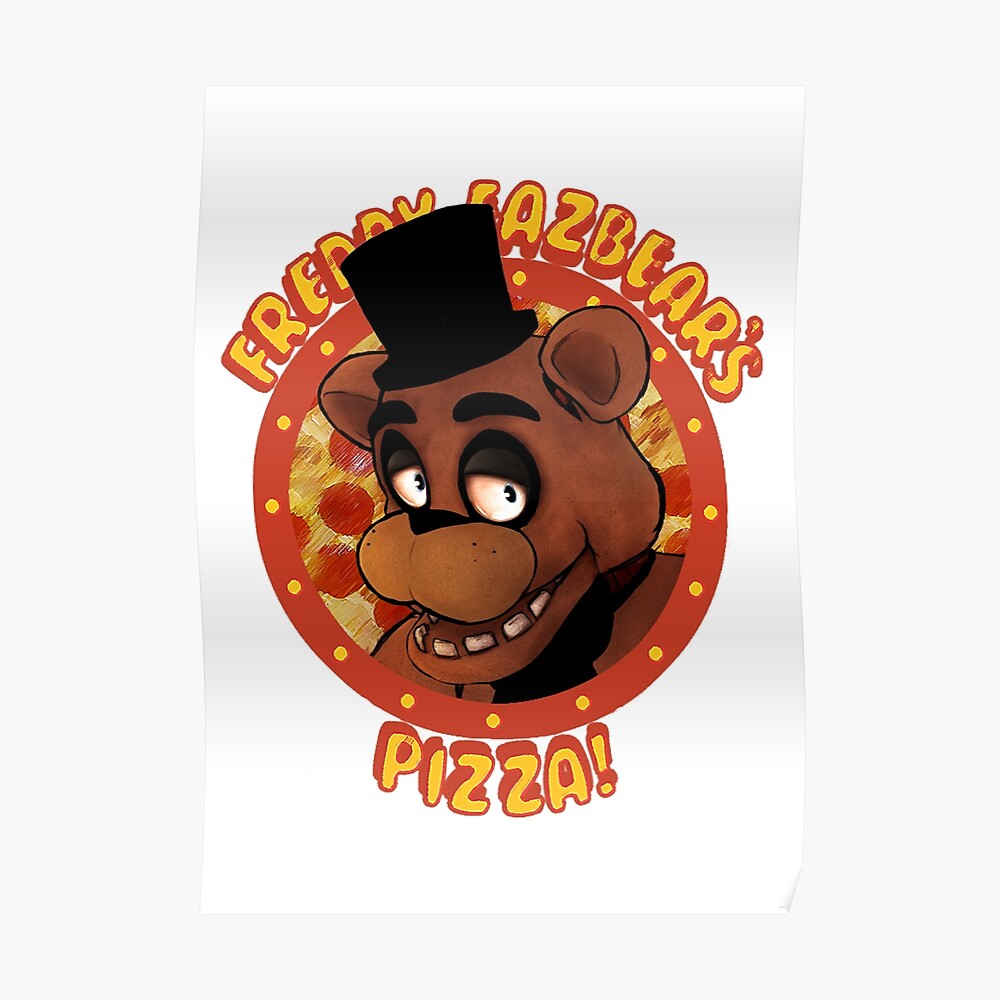 Fnaf Freddy Fazbear Logo Fazbears Pizza Poster For Sale By Images And Photos Finder