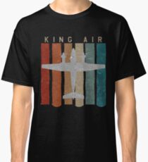 König Air Airplane Retro Vintage Airplane Pilot Classic T-Shirt