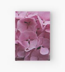Rosa Hortensieblumen Notizbuch