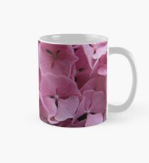 Rosa Hortensieblumen Tasse (Standard)