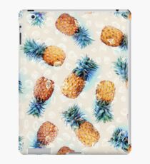 Ananas + Kristalle iPad-Hülle & Klebefolie