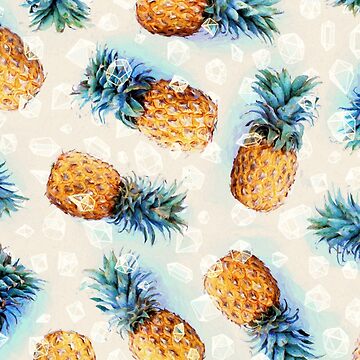 Artwork thumbnail, Pineapples + Crystals by micklyn