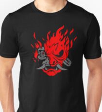 Camiseta ajustada Cyberpunk 2077 - Samurai Demon