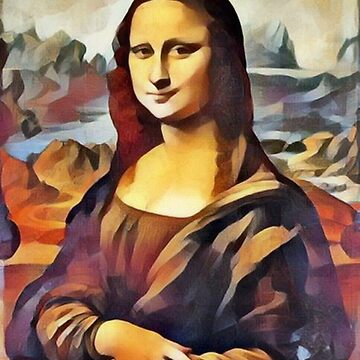 Mona Lisa digital Art - La Gioconda Dadaism Poster for Sale by The Great  Art