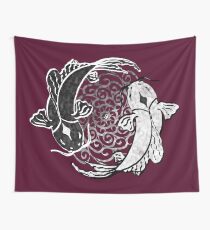 Yin und Yang Koi Wandbehang