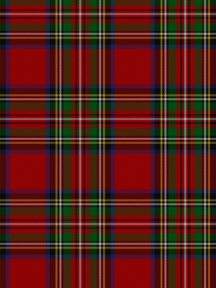 Royal Stewart Tartan Clan by podartist