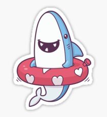 Hai-Sommerspaß Sticker