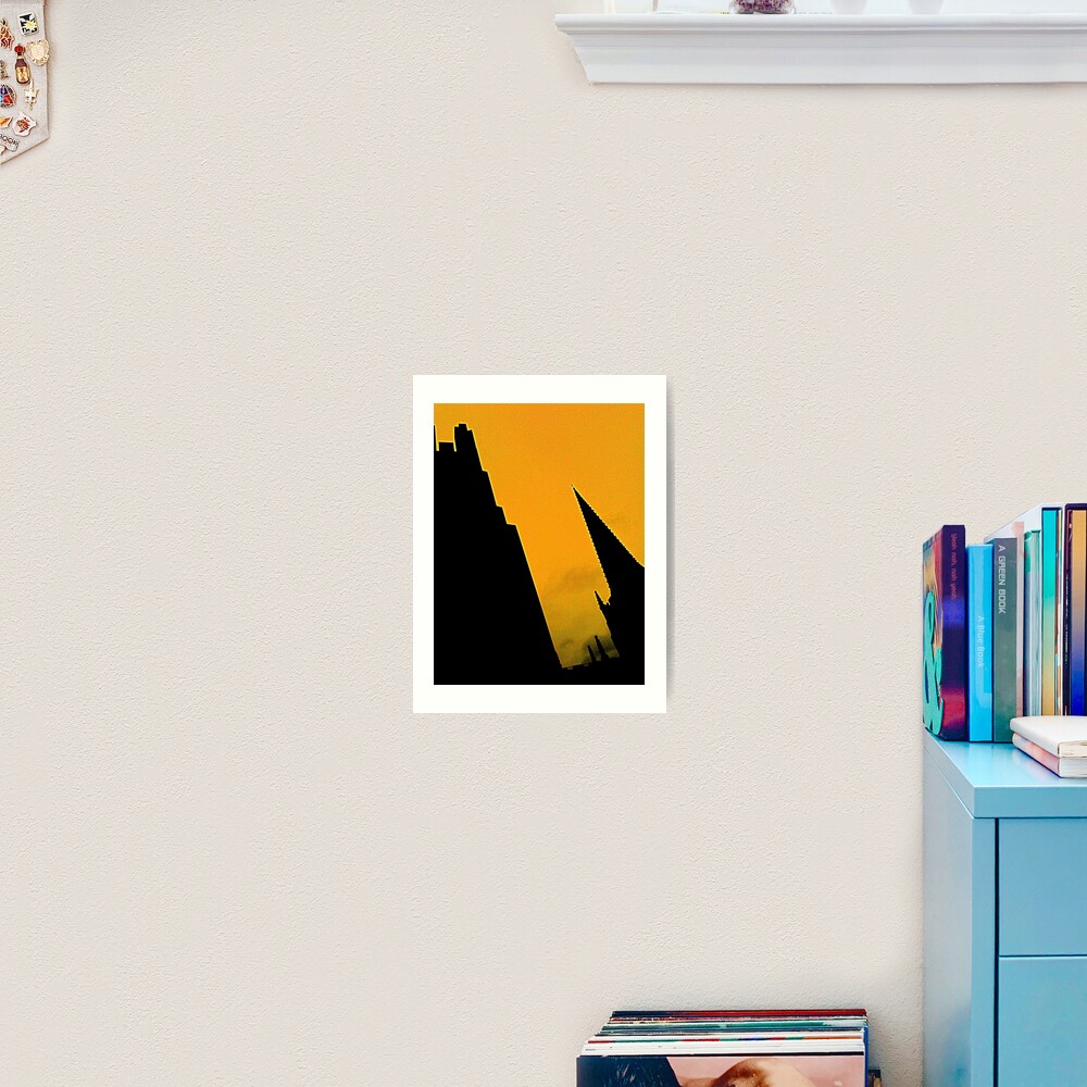 Sheffield Cathedral Spire Art Print