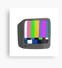 Fernsehen Metallbild