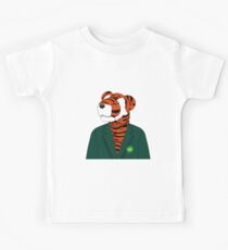 Tiger Woods Kopfbedeckung trägt grüne Herrenjacke Kinder T-Shirt