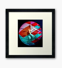 BEACH BALL FUN Framed Print