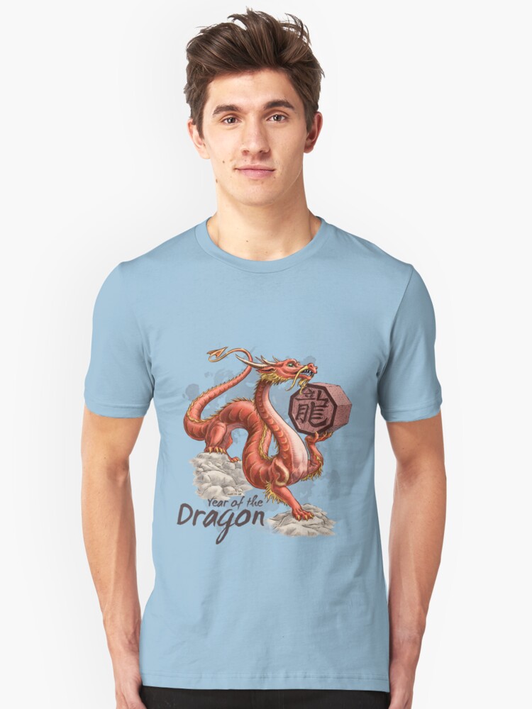 Alternate view of Year of the Dragon Slim Fit T-Shirt