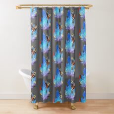 Monster Hunter World Dodogama with Crystal Shower Curtain