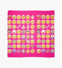 rosa Emoji Tuch