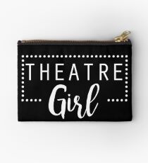 Theatre Girl For Broadway Musical Thespian Fan Zipper Pouch