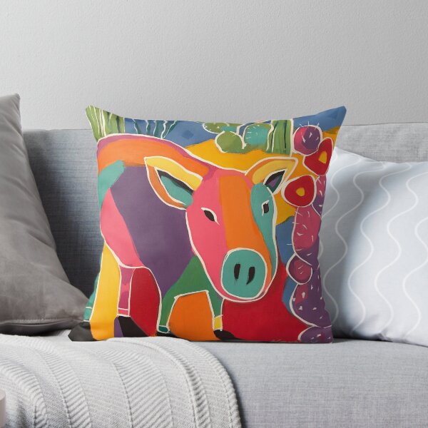 Solo Javelina Throw Pillow