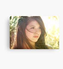 Raising Lillies Metal Print