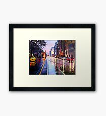 Flinders Street Framed Print