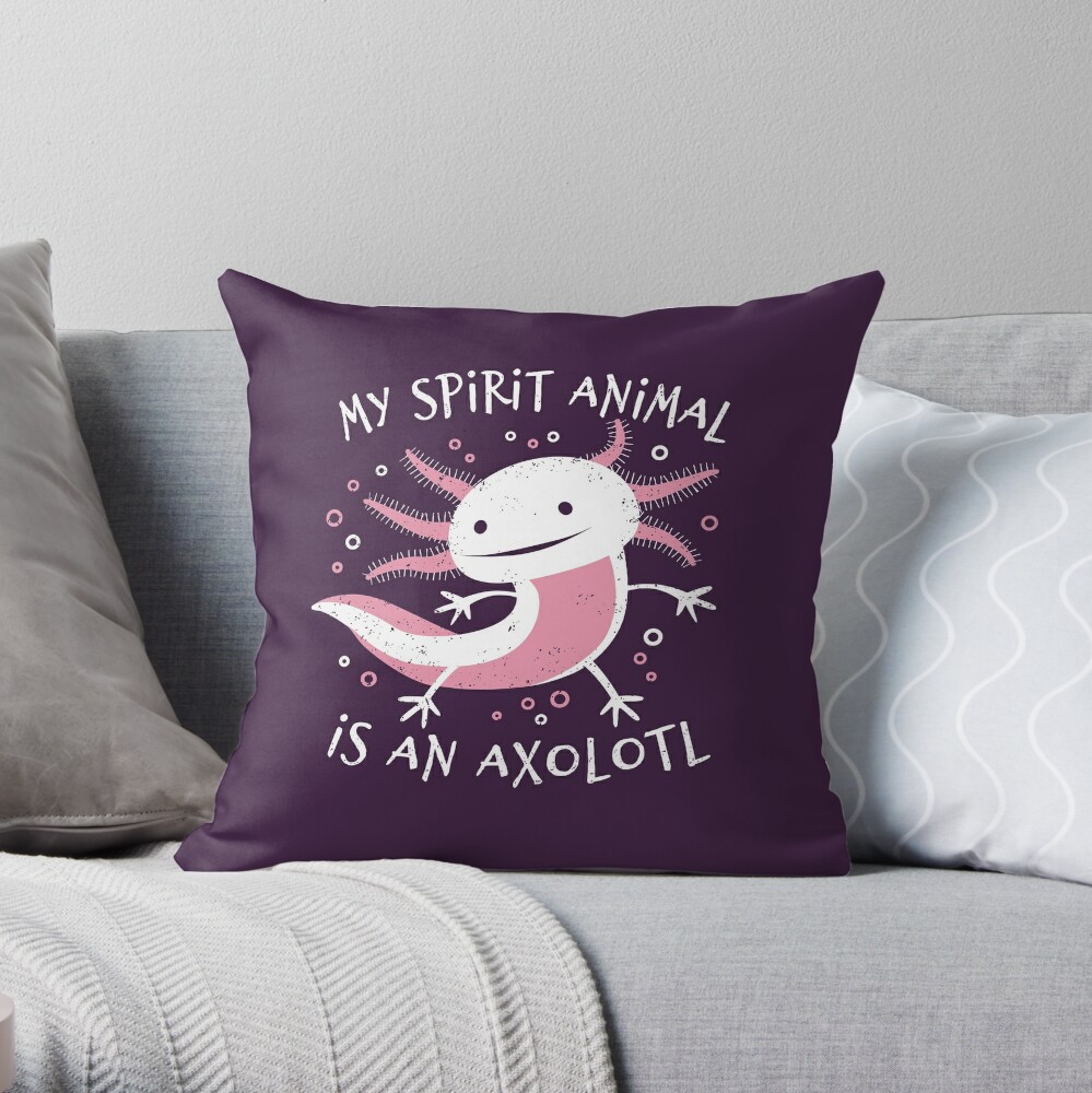 axolotl pillow pet