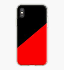 Rote Flagge iPhone-Hülle & Cover