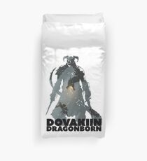 Dovakiin/Dragonborn Art Decal Duvet Cover