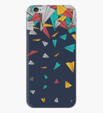 Vinilo o funda para iPhone Aviones de papel volador
