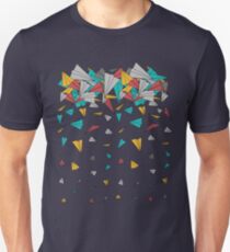 Camiseta ajustada Aviones de papel volador