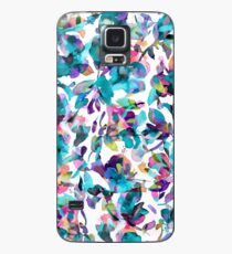 Aquatic flowers Blue - Tropical floral - Watercolor hibiscus Case/Skin for Samsung Galaxy