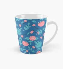 Blue florals Tall Mug