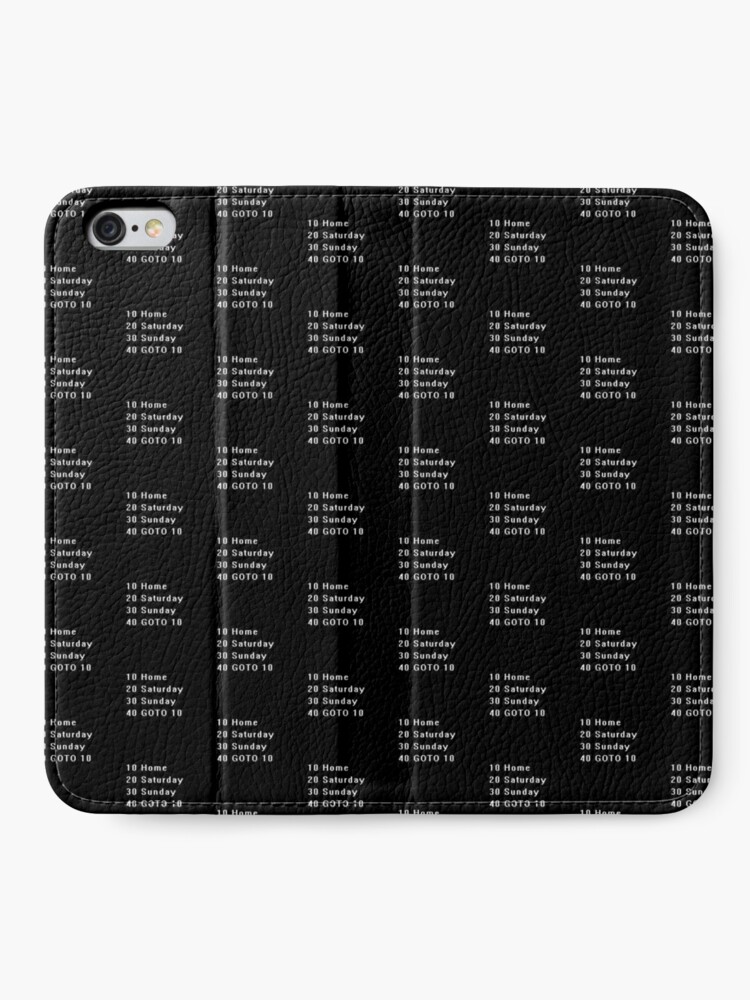Alternate view of Computer, Basic, Weekend, GOTO iPhone Wallet