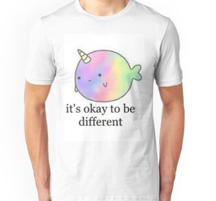 it's ok to be different t shirt